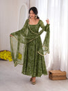 BANDHANI PRINT VIRAL ANARKALI GOWN IN 4 COLORS