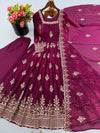 FENDY SILK SEQUENCE WORK BEAUTIFUL GOWN