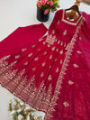 FENDY SILK SEQUENCE WORK BEAUTIFUL GOWN