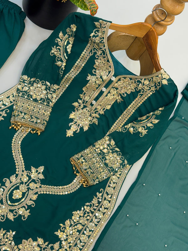 Georgette Ethnic wear Salwar kameez