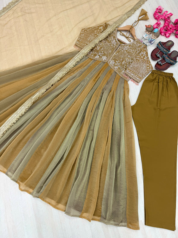 Mrunal Thakur Beautiful Gown Recreate