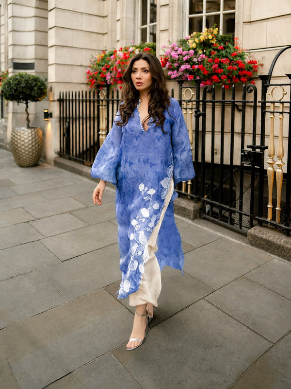 Readymade pakistani dress with Balloon sleeve