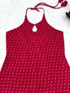 SLEEVELESS FARSHI SALWAR SET ONLINE
