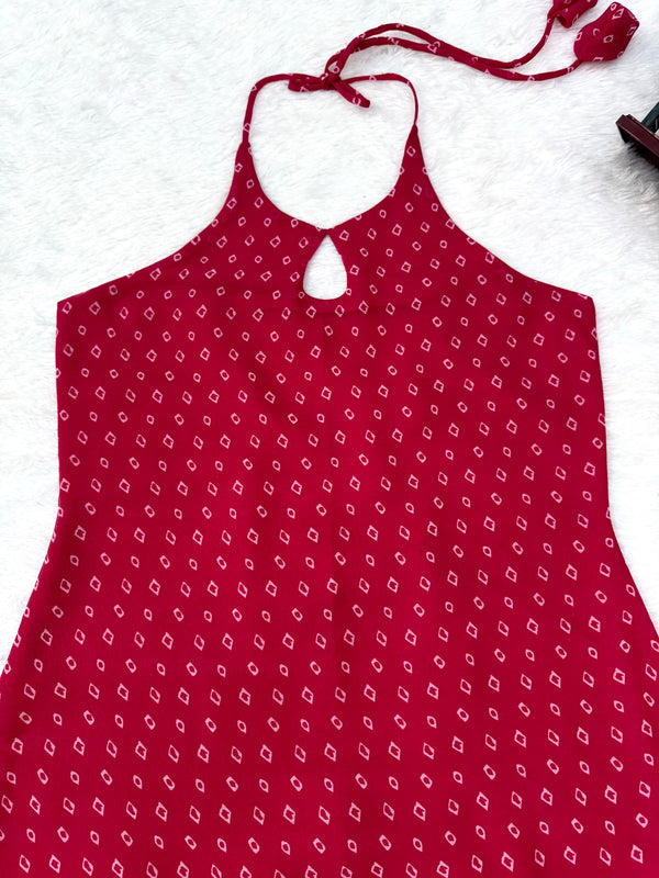 SLEEVELESS FARSHI SALWAR SET ONLINE