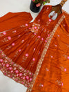 READY TO WEAR GOWN IN FENDY SILK FABRIC