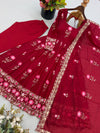 READY TO WEAR GOWN IN FENDY SILK FABRIC