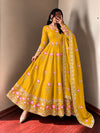 READY TO WEAR GOWN IN FENDY SILK FABRIC