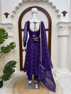 BANDHANI PRINT VIRAL ANARKALI GOWN IN 4 COLORS
