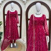 BANDHANI PRINT VIRAL ANARKALI GOWN IN 4 COLORS