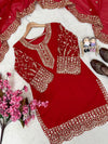Beautiful Red palazzo set online
