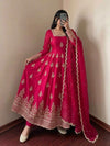 FENDY SILK SEQUENCE WORK BEAUTIFUL GOWN