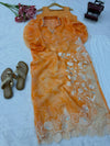 Readymade pakistani dress with Balloon sleeve