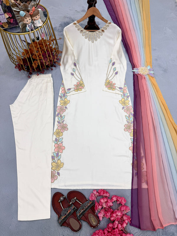 Designer Party wear satin Fabric